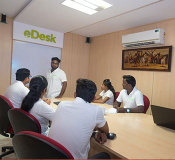 Team meeting in progress